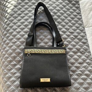 Versace Black and Gold Women's Bag